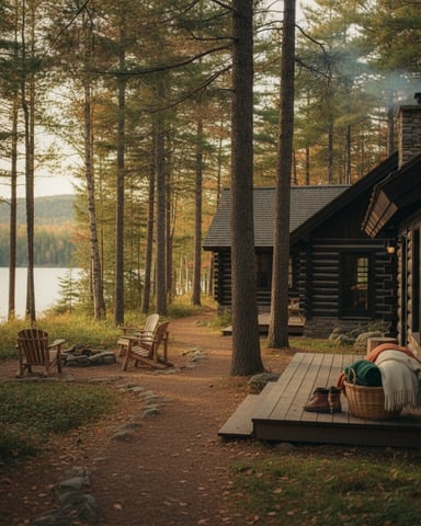 Lodges Built for Friends and Family