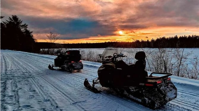 Snowmobiling Season Around Moosehead Lake: A Winter Adventure